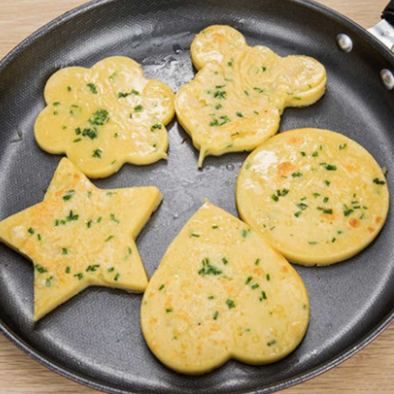 Forma Na Krúžky Na Vyprážané Vajíčka Nerezová Na Na Palacinky