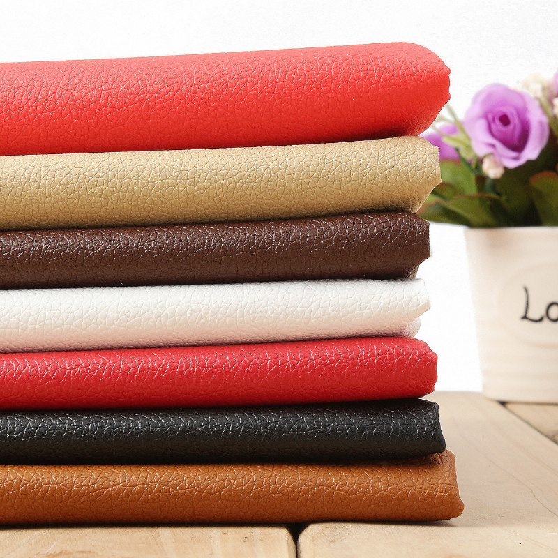 Malá Lychee Pu Leather Fabric Umelá Koža Čalúnenia Interiéru Auta 0.5x1.5m