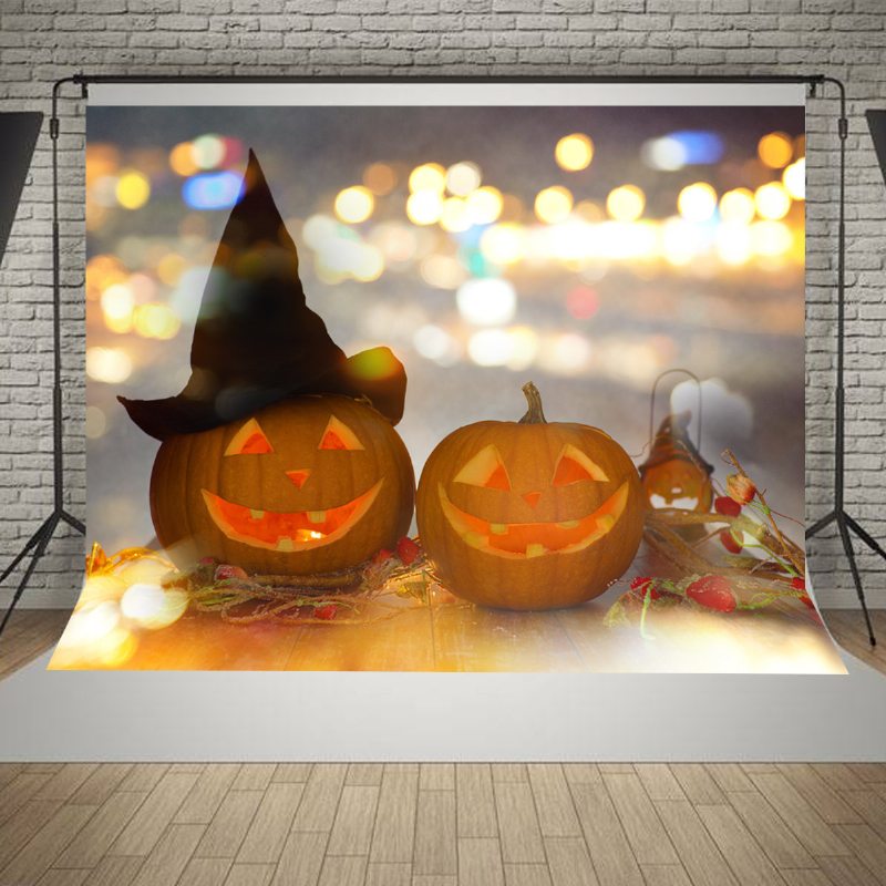 5x7ft Vinyl Halloween Nočná Fotografia Na Pozadí Photo Studio Backdd Home Decor