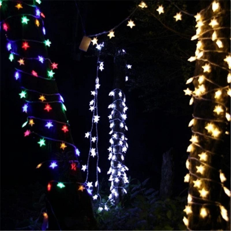 Kcasa Dsl-6 Gardening 5m 40led Svetelný Reťazec V Tvare Hviezdy Holiday Garden Party Svadobná Dekorácia