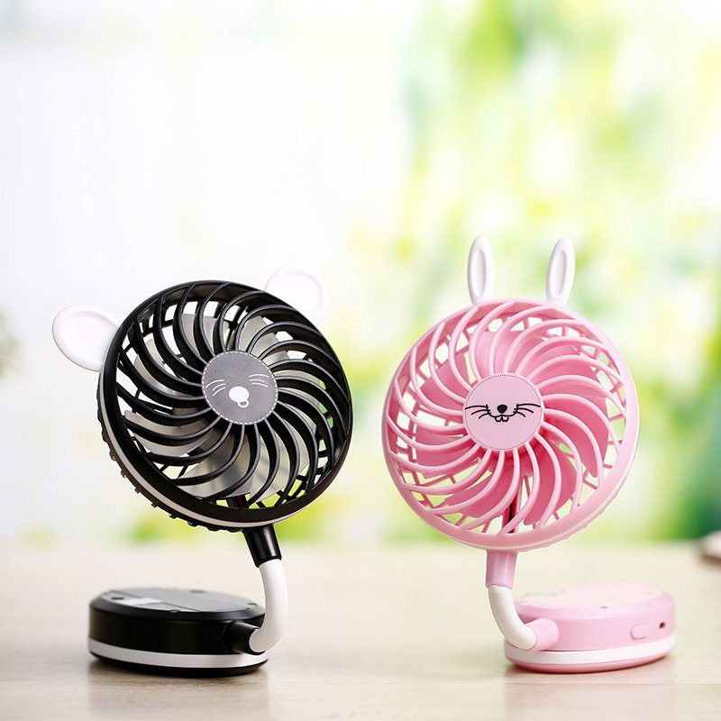 Loskii Lf-092 Mini Usb Ručný Stojanový Ventilátor Letné Chladenie Prenosný Cestovný Vonkajší