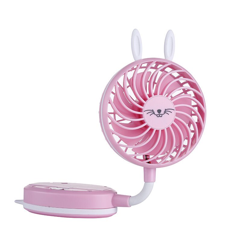 Loskii Lf-092 Mini Usb Ručný Stojanový Ventilátor Letné Chladenie Prenosný Cestovný Vonkajší