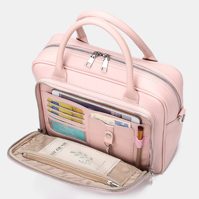 Dámska Dizajnová Pruhovaná Cestovná Taška Na Notebook Crossbody