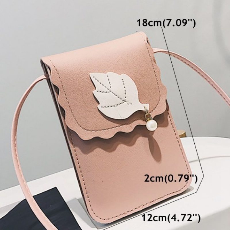 Dámska Kabelka Na Telefón Na Bežné Nosenie 5.5 Palca Tašky Cez Rameno Crossbody Kabelky