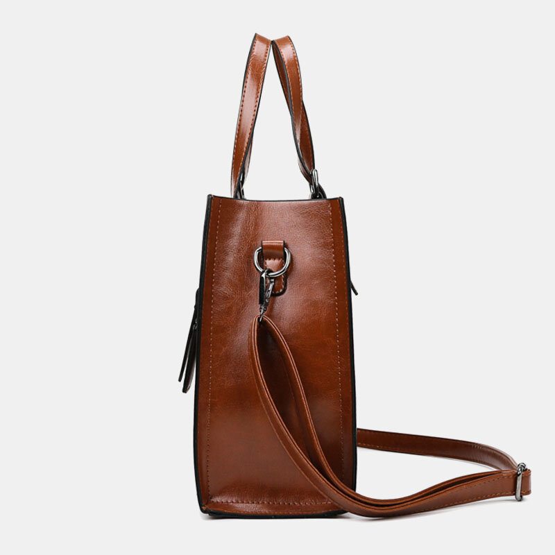 Dámska Retro Veľkokapacitná Crossbody Kabelka Satchel Bag