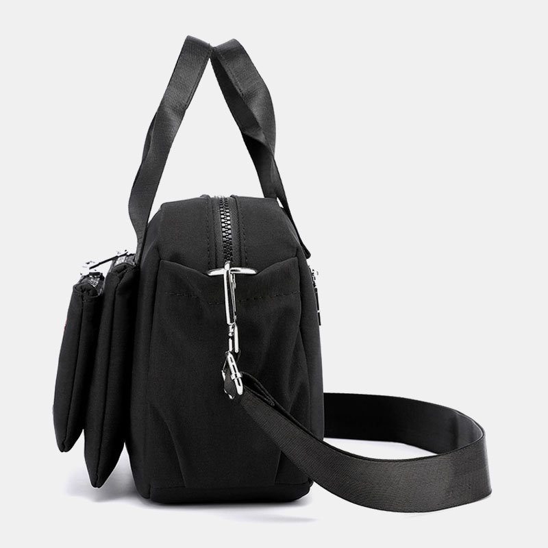 Dámske Nylonové Kvetinové Ležérne Crossbody Kabelka Taška Cez Rameno