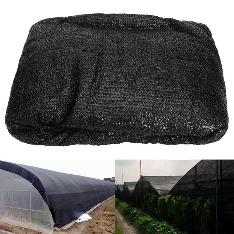 Shatex 140gsm Vonkajší Opaľovací Krém Roll Tieniaca Tkanina 90% Uv Blok 6x15ft Black Garden Growing