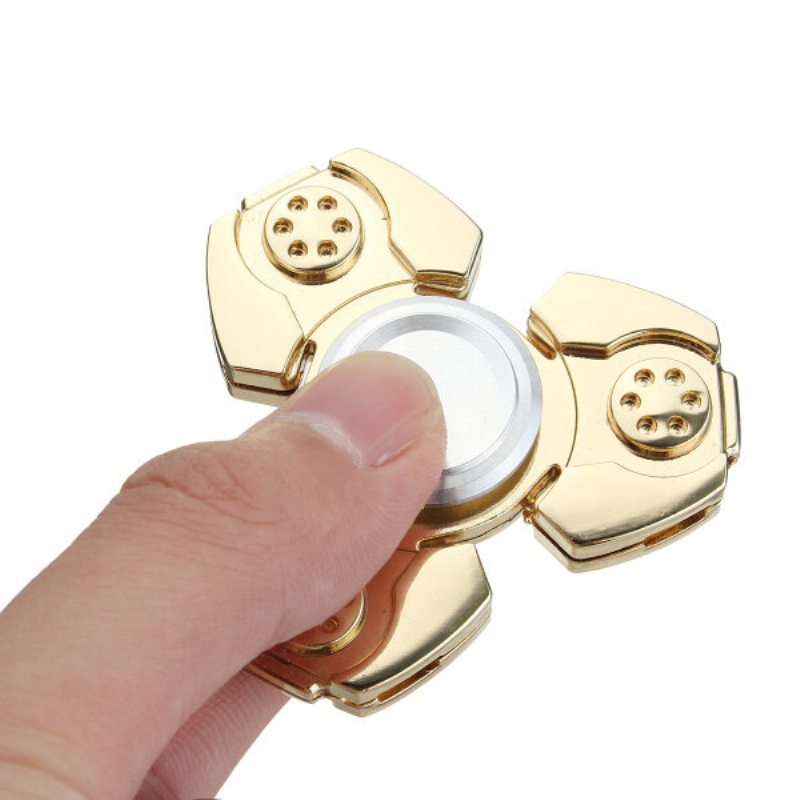 Ecubee Edc Fidget Spinner Hand Finger Miniaplikácia Na Zníženie Stresu 3 Farby