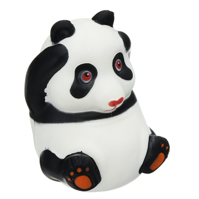 Kolekcia Darčekových Plyšových Hračiek Kawaii Panda Squishy Animal Slow Rising