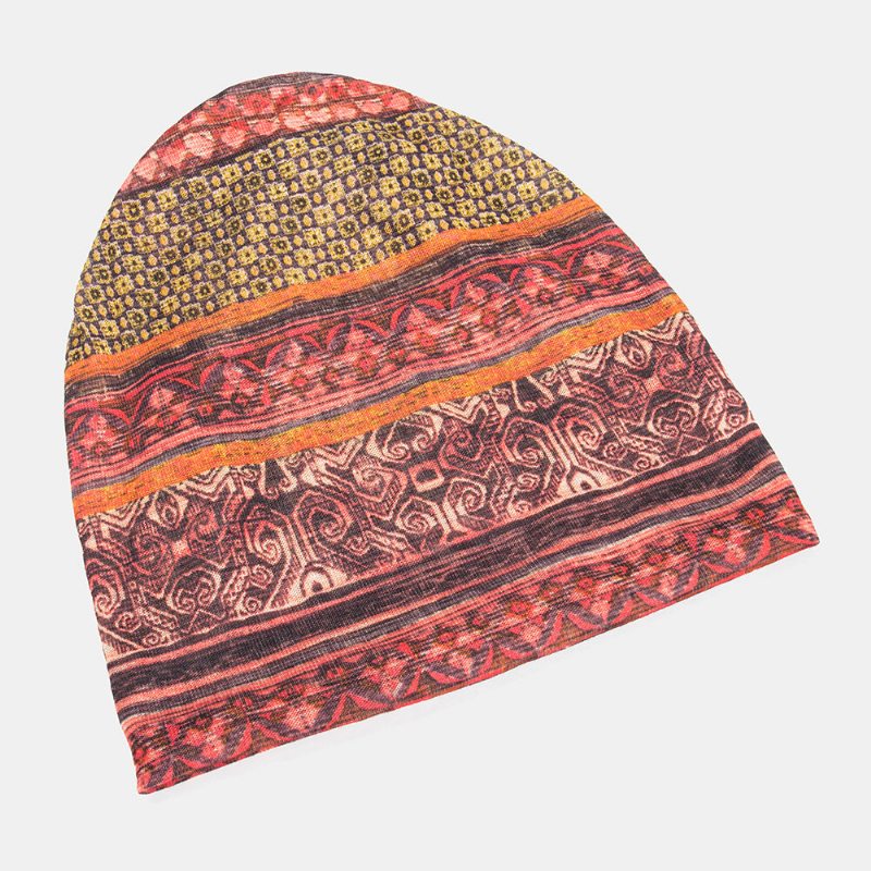 Priedušná Chemo Čiapka Print Confinement Cap Turban Outdoor Cap