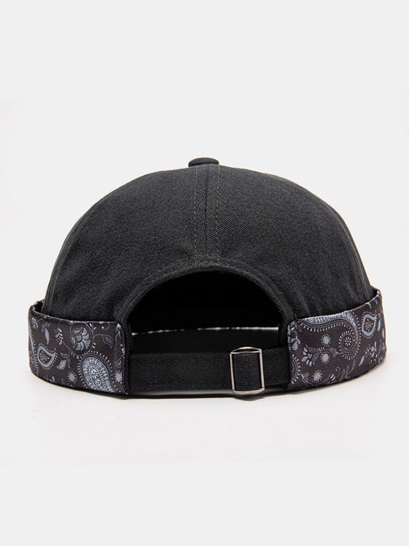 Unisex Polyester Bavlna Japonské Písmo Perris Vzor Tlač Všestranná Čiapka Bez Okraja Landlord Cap Skull Cap